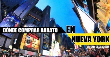 Ir de compras en Nueva York